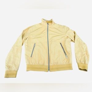Zara Women's Light Yellow Jacket- Wind Breaker
